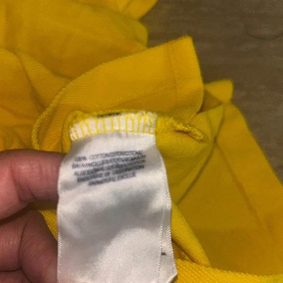 NEW Polo Ralph Lauren Kids Yellow Polo shirt size L - Picture 7 of 9